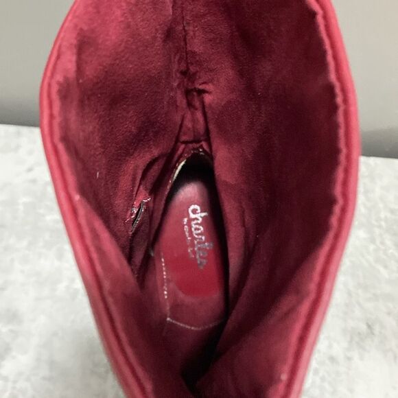 Charles by Charles David Poca Cherry 
Women's Boots/Booties Size 7 Faux Leather - Picture 15 of 16